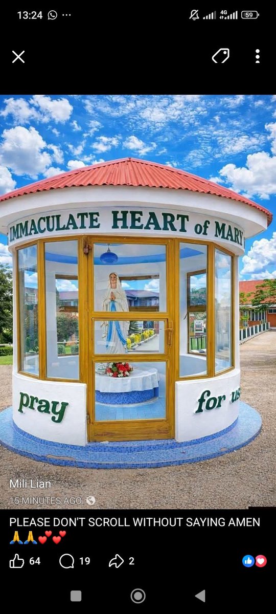 I came across this gorroto of mother Mary . I was filled with a sense of wonder it took my attention and I started thinking deeply of Mary participating in the history of salvation. Ave Maria🙏🙏🙏🙏