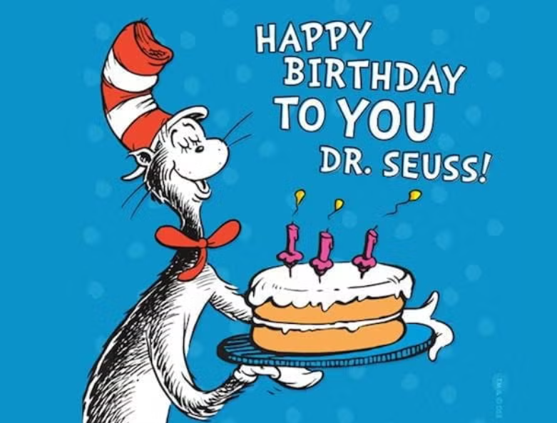NEStateTraining's tweet photo. Happy birthday Dr. Seuss! What is your favorite Dr. Seuss book?
"I am what I am! That's a great thing to be! If I say so myself, HAPPY BIRTHDAY TO ME!"
*image from Penguin Random House https://t.co/gxa2tLTnD6