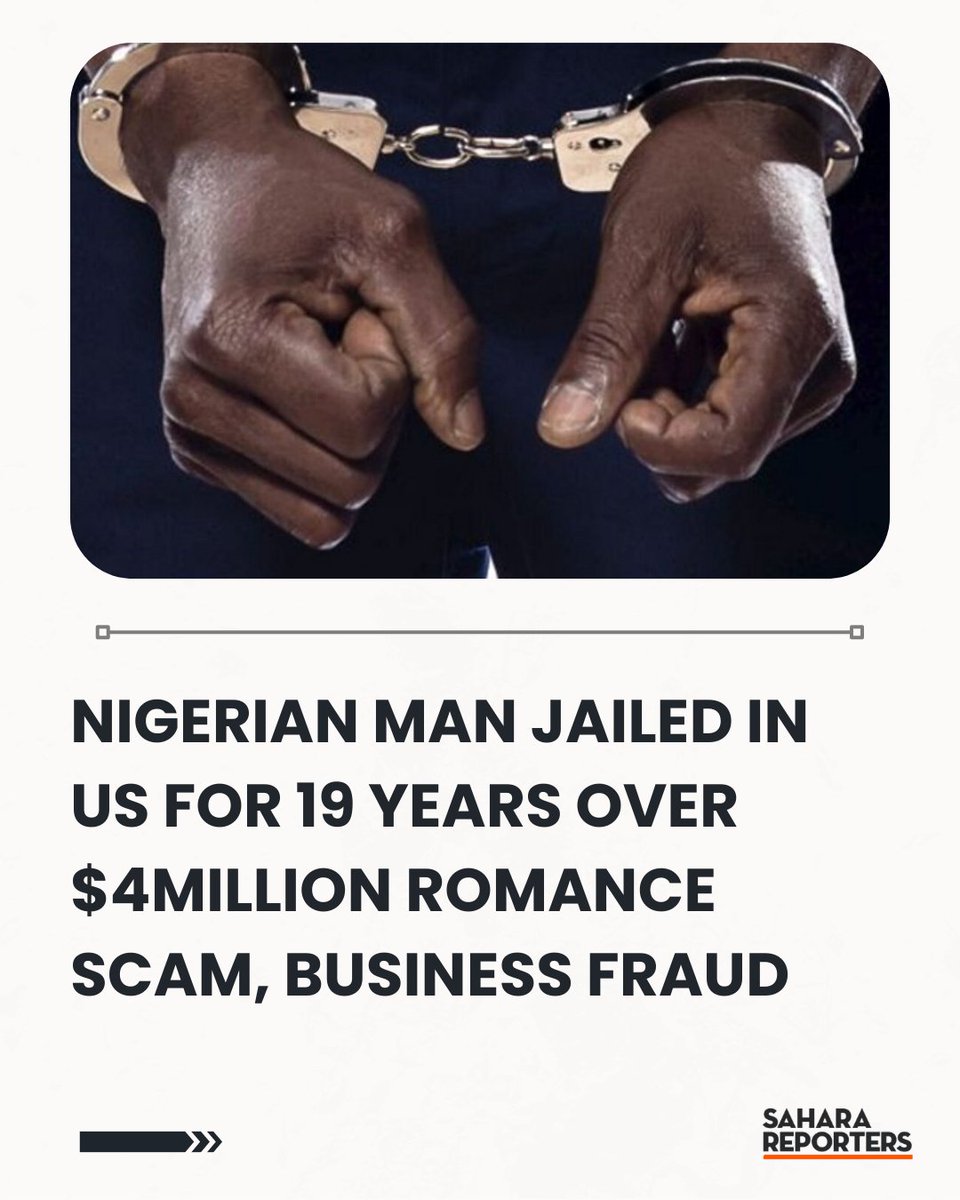 Nigerian Man Gets 19 Years for $4 Million Romance and Ema...