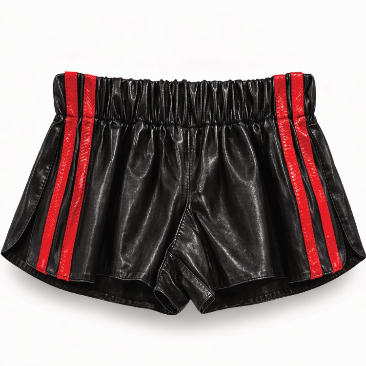 MrloveCh's tweet photo. Neu im Shop 🔥
Schwarze Ledershorts mit roten Streifen 🖤❤️
Perfekt für Leather, Fetish &amp; Clubwear.
👉 https://t.co/HzVxvys6Vc
#leather #fetish #gayfetish #leder https://t.co/Fo5200EdYP