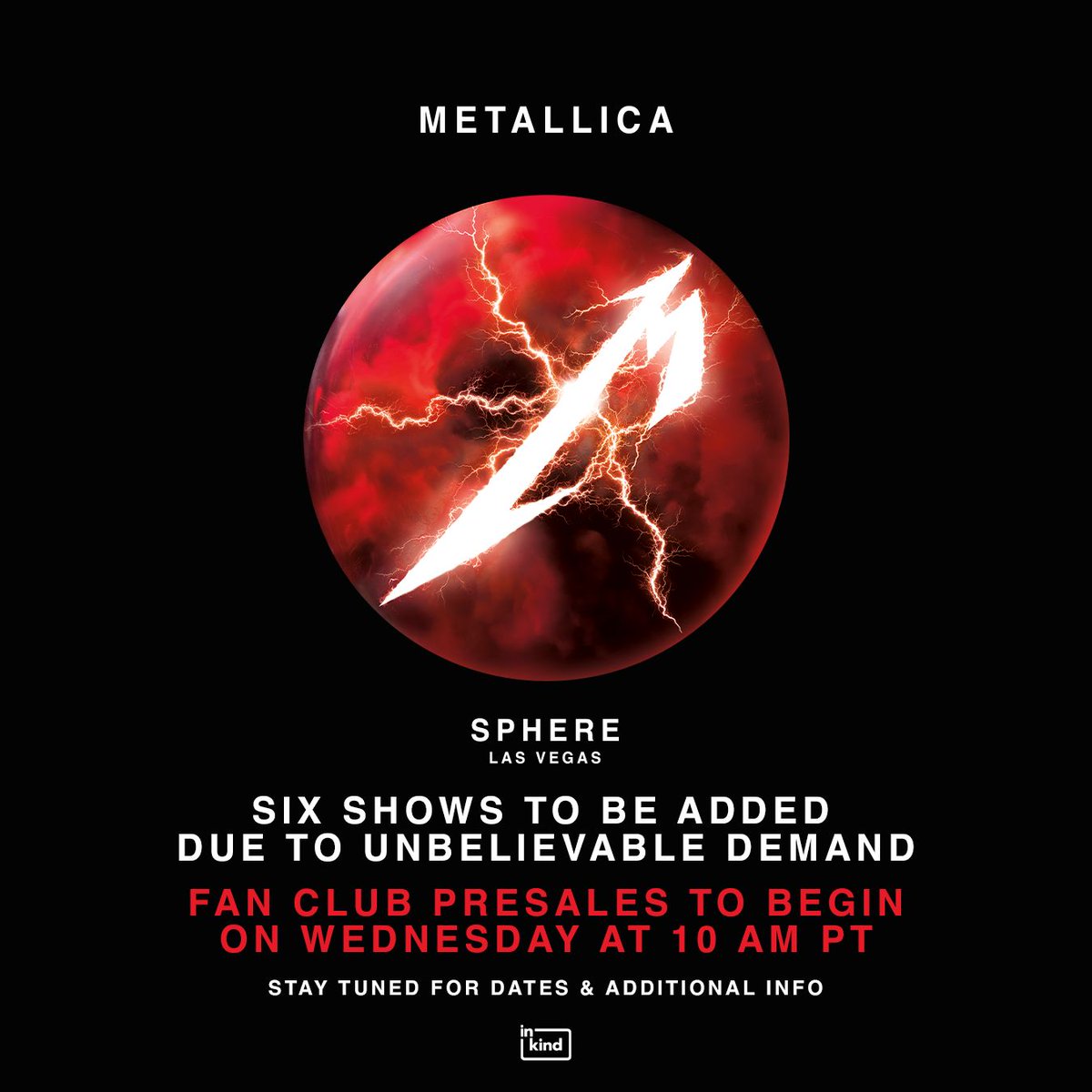 Metallica tweet media