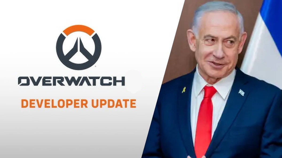 leeejaegon's tweet photo. 🚨 BREAKING:
Benjamin “ChiYo” Netanyahu announces he has been in control of the Overwatch Balance Team for the last 6 months.

He states: “It is for our nation of Israel that we will keep https://t.co/CmjpEewhmU, Zarya, Lucio, and Kiriko meta forever! Vendetta and Sym too”. https://t.co/AY3wmQyFsP