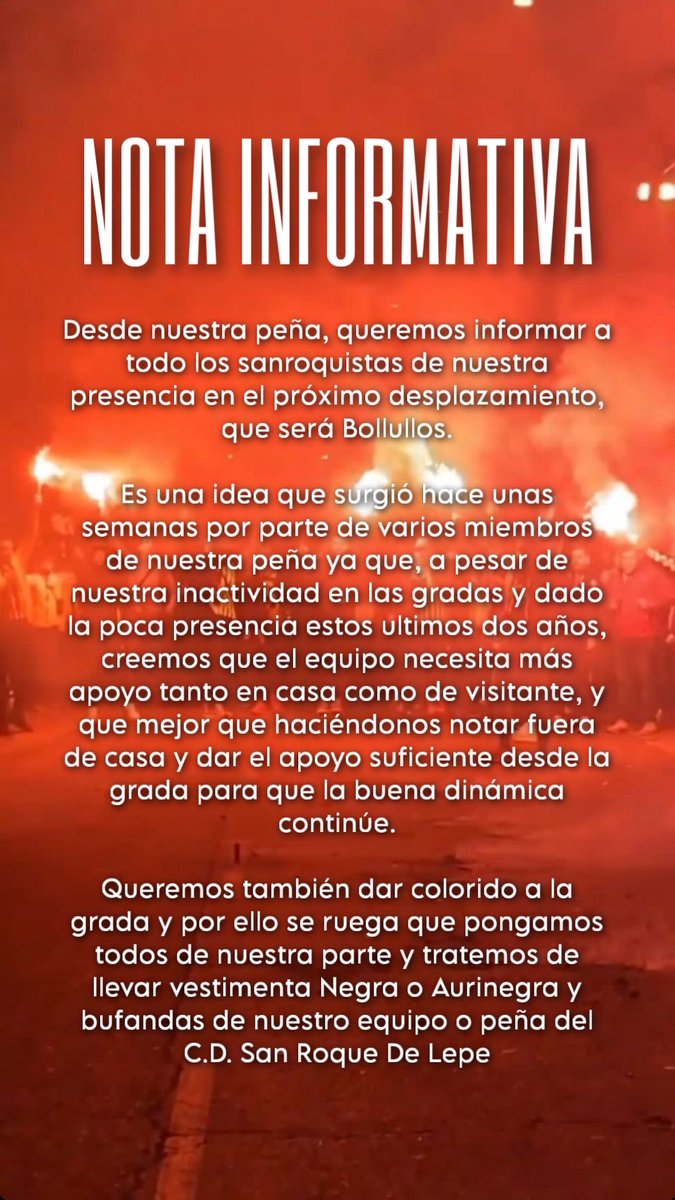 📣𝐍𝐎𝐓𝐀 𝐈𝐍𝐅𝐎𝐑𝐌𝐀𝐓𝐈𝐕𝐀📣

#𝐁𝐨𝐥𝐥𝐮𝐥𝐥𝐨𝐬𝐎𝐧𝐓𝐨𝐮𝐫💛🖤