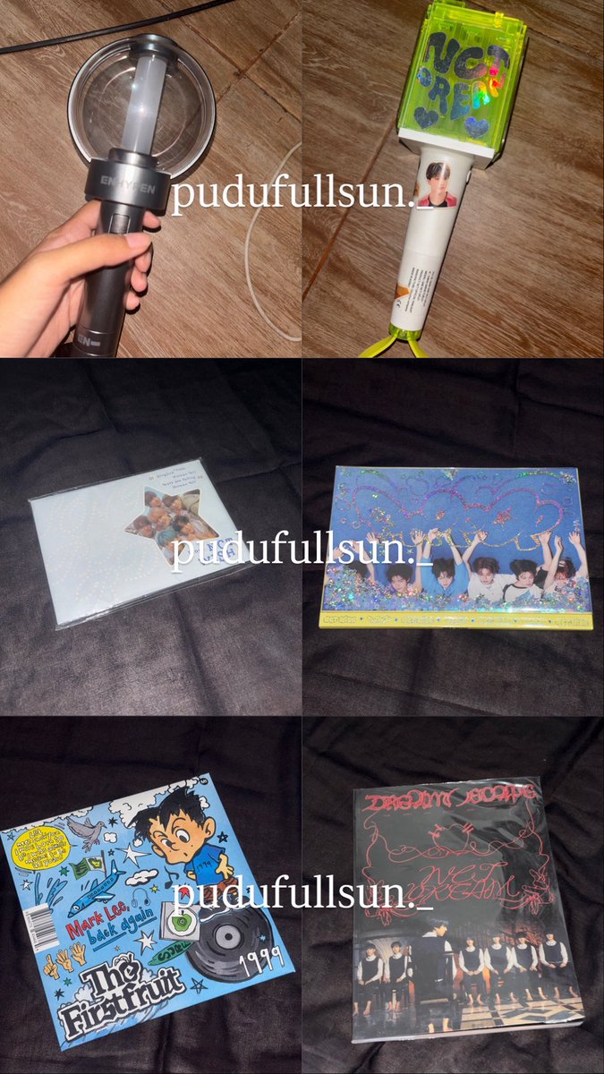 pdfllsn00's tweet photo. *WTS/WANT TO SELL ‼️‼️*
Lightstick NCT Ver. 1

Lightstick Enhypen Ver.1 (FreePCOff)

Photocards (NCT Dream, NCT Wish, Jungwon Enhypen)

Character bag Riku 

Jjopoo Haechan

Wichu Poppop

Album album NCT Dream, NCT Wish, Mark https://t.co/A2INegRXXF