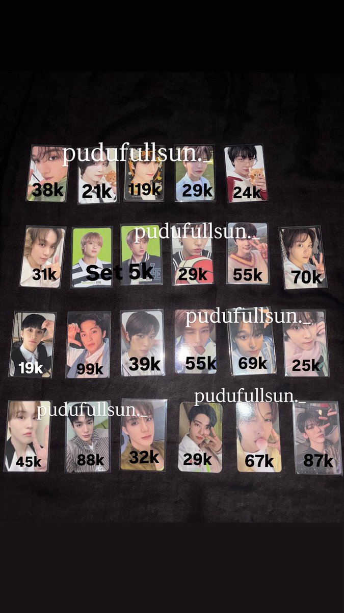 pdfllsn00's tweet photo. *WTS/WANT TO SELL ‼️‼️*
Lightstick NCT Ver. 1

Lightstick Enhypen Ver.1 (FreePCOff)

Photocards (NCT Dream, NCT Wish, Jungwon Enhypen)

Character bag Riku 

Jjopoo Haechan

Wichu Poppop

Album album NCT Dream, NCT Wish, Mark https://t.co/munfqLXjTE