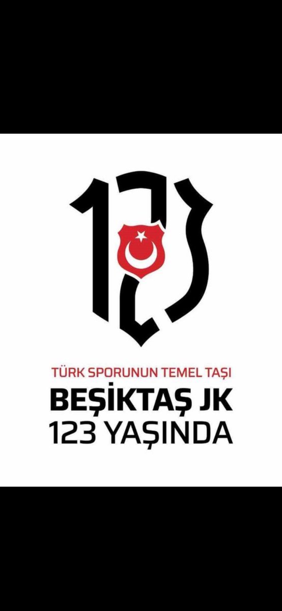 harunktl1903's tweet photo. Türk sporunun sarsılmaz temel taşı, milyonların gözbebeği, dorukların şanlı Beşiktaş’ı 123 yaşında! 🤍🦅 https://t.co/PeCKNyLFby