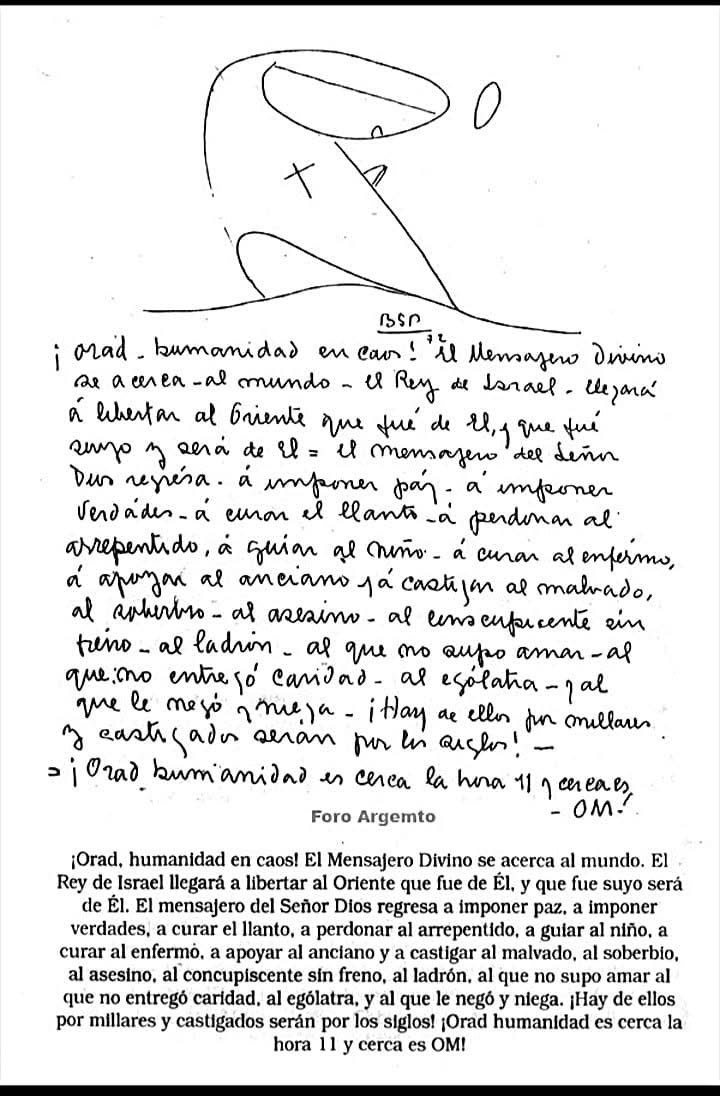 El único que salvará al mundo será Cristo cuándo caigan los 3 “grandes” mandatarios que traen el odio y la desolación a este planeta…