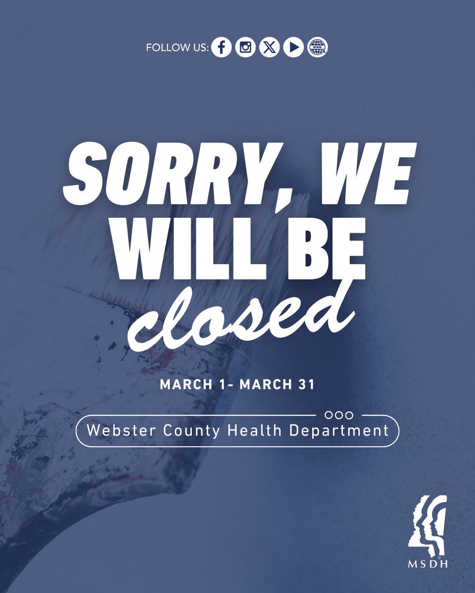 Mississippi State Department of Health tweet media