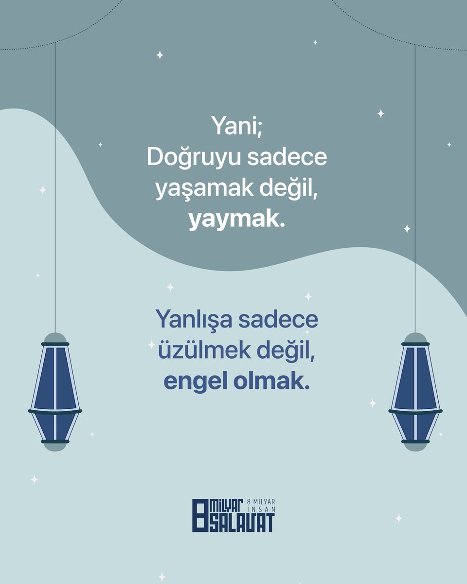 8MilyarSalavat's tweet photo. Namaz farz, oruç farz... Peki, hakkı savunmak?
#8milyarsalavat https://t.co/MLjX7cAmv7