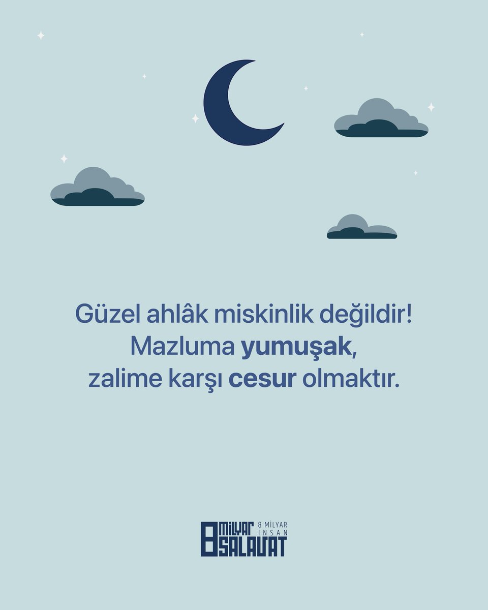 8MilyarSalavat's tweet photo. Namaz farz, oruç farz... Peki, hakkı savunmak?
#8milyarsalavat https://t.co/MLjX7cAmv7