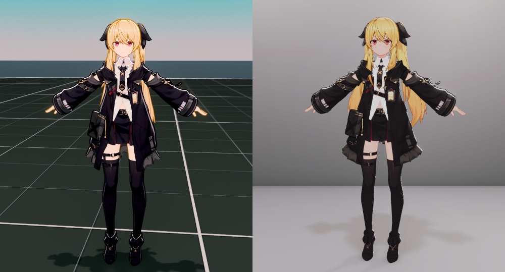 teafatesanya's tweet photo. 最近は既存モデルの修正を進めつつ、キャラクターのプロポーション調整も検討しています。もう少し時間がかかりそうです。
先日UnityでBiRPの廃止が発表され、URPへの移行も検討中です。Shaderの再検証も必要で、やることがなかなか多いですね。

#indiedev #gamedev #Unity https://t.co/cNAYkmlscc