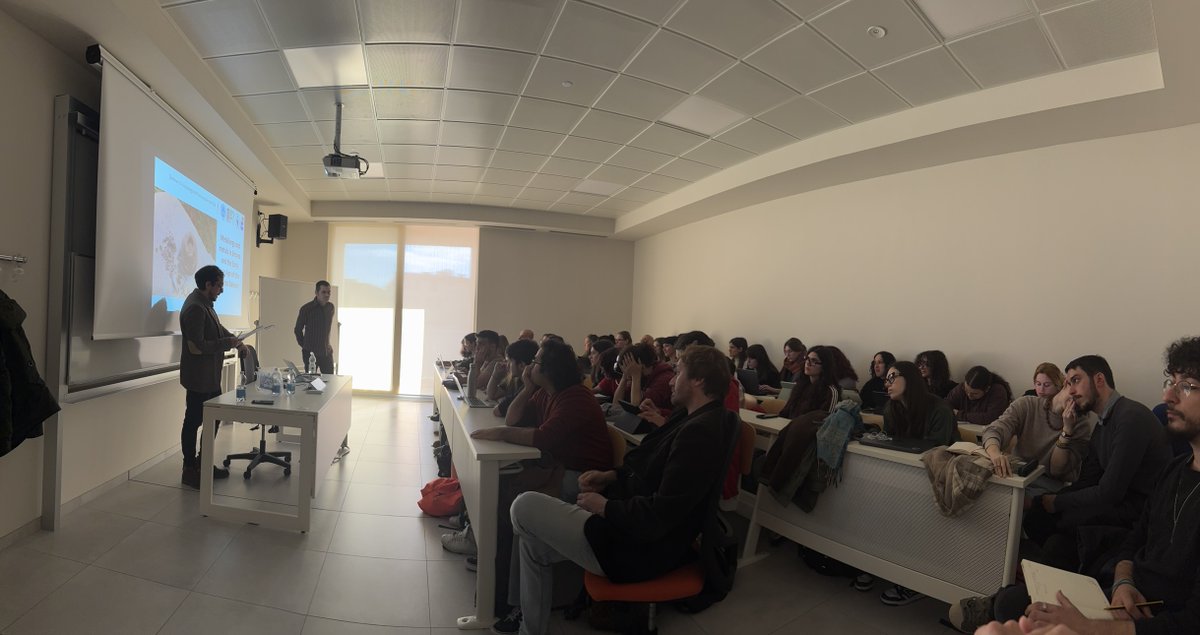 VojislavF's tweet photo. As of the 24th until the 27th In February, a delegation of the @arheoinst made a 4-day visit to the @Unipisa (Italy), at the Department of Civilizations and Knowledge. On that occasion, three lectures for students and teachers were held:
📷 A. Bulatović — New Archaeological Evidence from the Copper and Bronze Age in the Central Balkans: Influences and Long-Distance Connections
📷 V. Filipović — Metallurgy and Metals in the Bronze and the Early Iron Age of the Central Balkans
📷 N. Mrđić — Viminacium — Provincial Capital City and Legionary Fortress: Research and Creation of the Archaeological Park
In addition to lectures, a series of meetings were held with representatives of several departments to plan future cooperation, with a special focus on joint participation in projects financed from European Union funds. The Department's libraries were gifted editions of the Archaeological Institute, thereby establishing a permanent academic exchange of publications and further consolidated long-term cooperation between the two institutions. We would like to thank the hosts for their warm hospitality and inspiring academic exchange.

#ArheoloskiInstitut #UNIPI #pisa #archaeology #ArchaeologicalResearch
