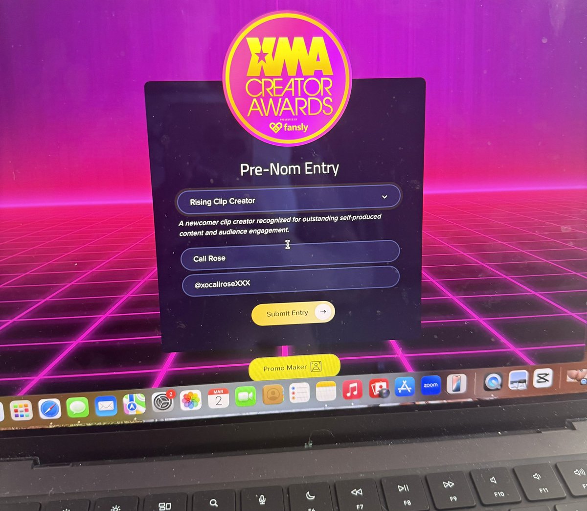 The XMA Creator Awards are now accepting nominations... and this time around you can vote for meeeee!! 🥹🎥💗🤭✨ 

I'm submitting for:
💦Rising Clip Creator of the Year💦 

xma.show/fans/
(Go to that category and fill out according, I post a pic of what to put hehe)

I