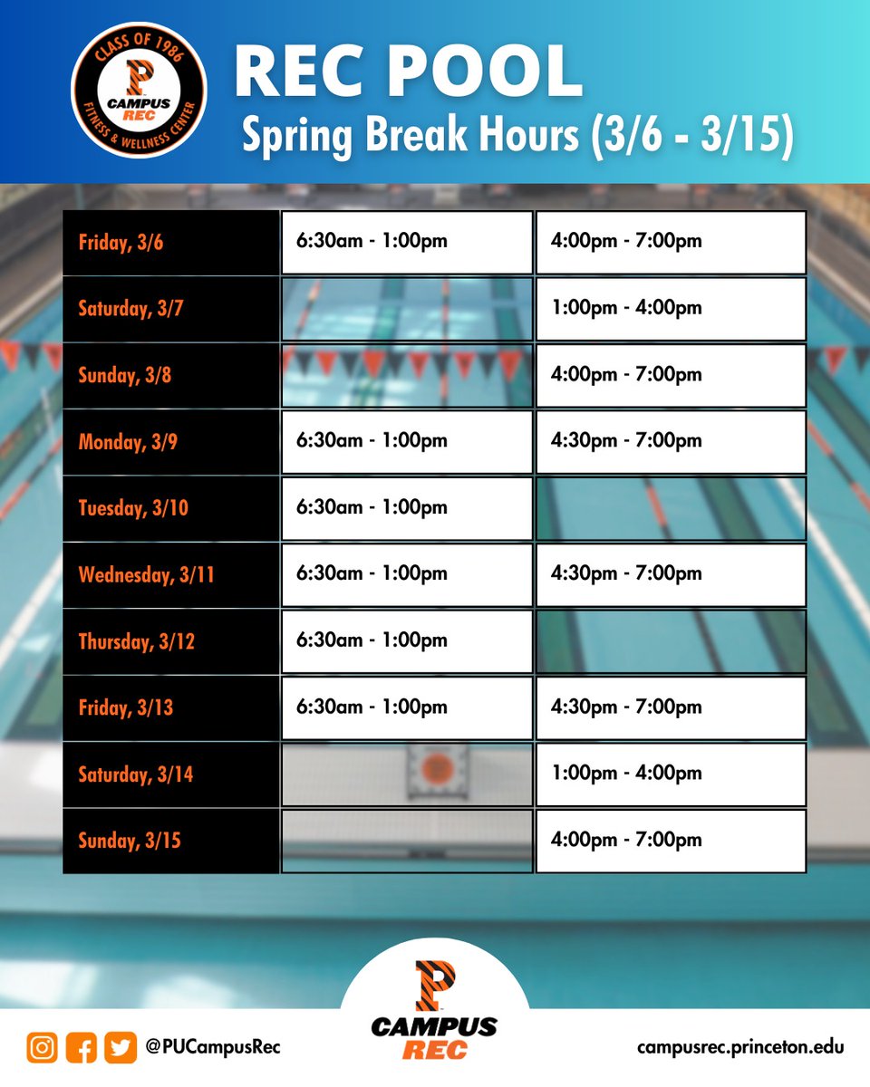 Princeton Campus Recreation tweet media