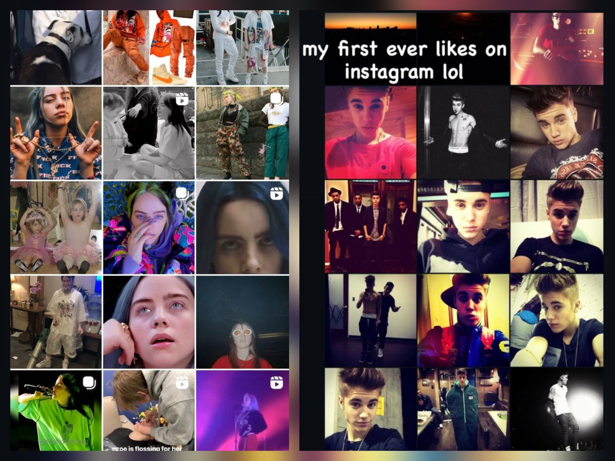 bill_ieshell's tweet photo. mine v's Billie's Instagram likes https://t.co/uy0QxNJXqL