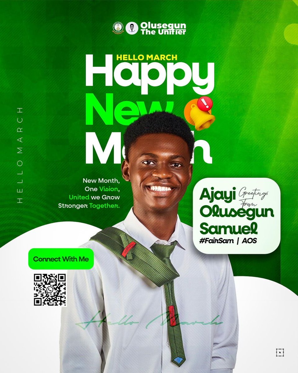 FairSamX's tweet photo. FUOYEites, we are stepping into a season of strategic realignment. And my commitment remains the same STRONGER TOGETHER, UNIFIED AS ONE. The future we desire will not be handed to us. We will build it, together.  @FUOYE_SUG @FUOYE_SUSC 
#unifier #fuoyestudent #MARCH https://t.co/L5m7X5zC6O