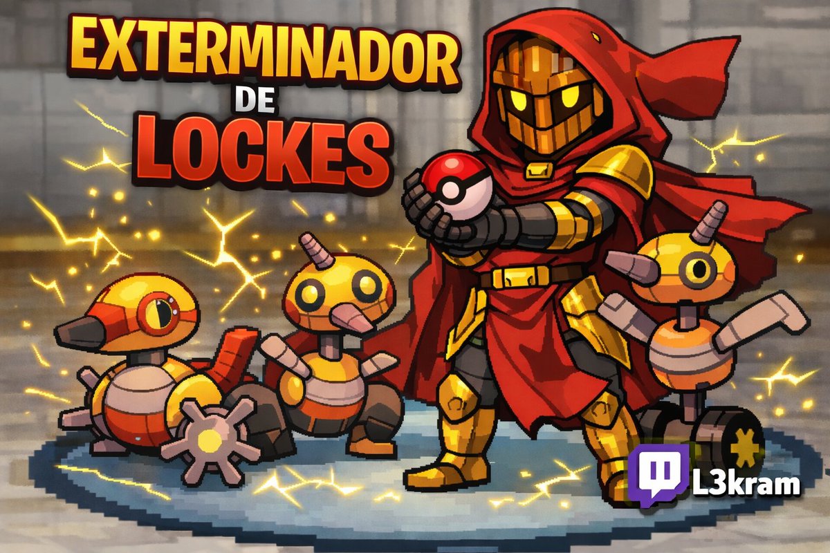 L3kram's tweet photo. POKEMON Z NUZLOCKE EP3 (F3 el DESTRUCTOR de LOCKES) - RESET 2

🟣 https://t.co/1MDaAV8S4C
🟢 https://t.co/8Me1OAxHcp https://t.co/oQUtqXO5WQ