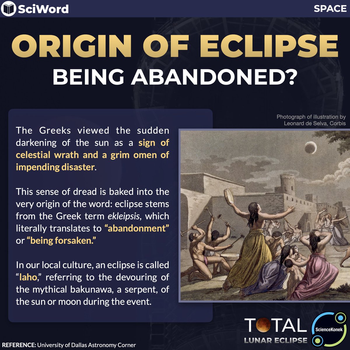sciencekonek's tweet photo. #SciWord 𝗘𝗖𝗟𝗜𝗣𝗦𝗘 𝗔𝗡𝗗 𝗢𝗨𝗥 𝗔𝗕𝗔𝗡𝗗𝗢𝗡𝗠𝗘𝗡𝗧 𝗜𝗦𝗦𝗨𝗘𝗦 🔴

It’s Total Lunar Eclipse day! It’s wild to think that just a few centuries ago, this event would have sparked total panic.  #KonekSaBuwan #TotalLunarEclipse2026 #EclipsePH https://t.co/D9ke5HlTCA