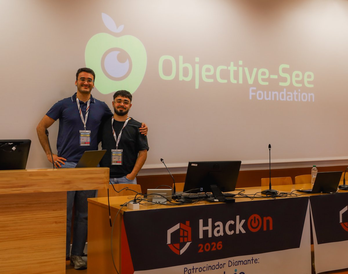 Objective-See Foundation tweet media