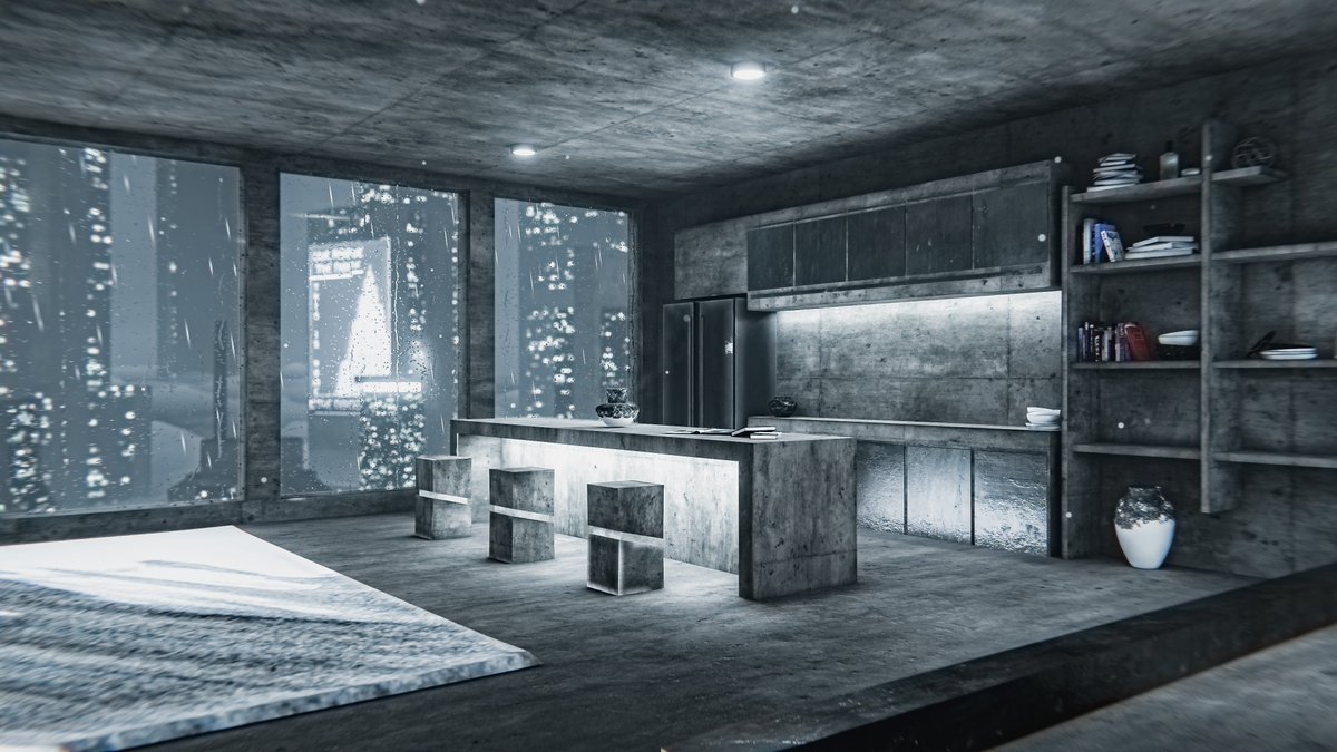Neomance's tweet photo. A Concrete Home For Rest And Sleep
休息と睡眠のためのコンクリートの家

World : Limerence
Author : YamiGaAnta

World URL :
https://t.co/SGyzXb9sml

#VRChat_world紹介 #Neo写真 https://t.co/Bp8gWjspK3