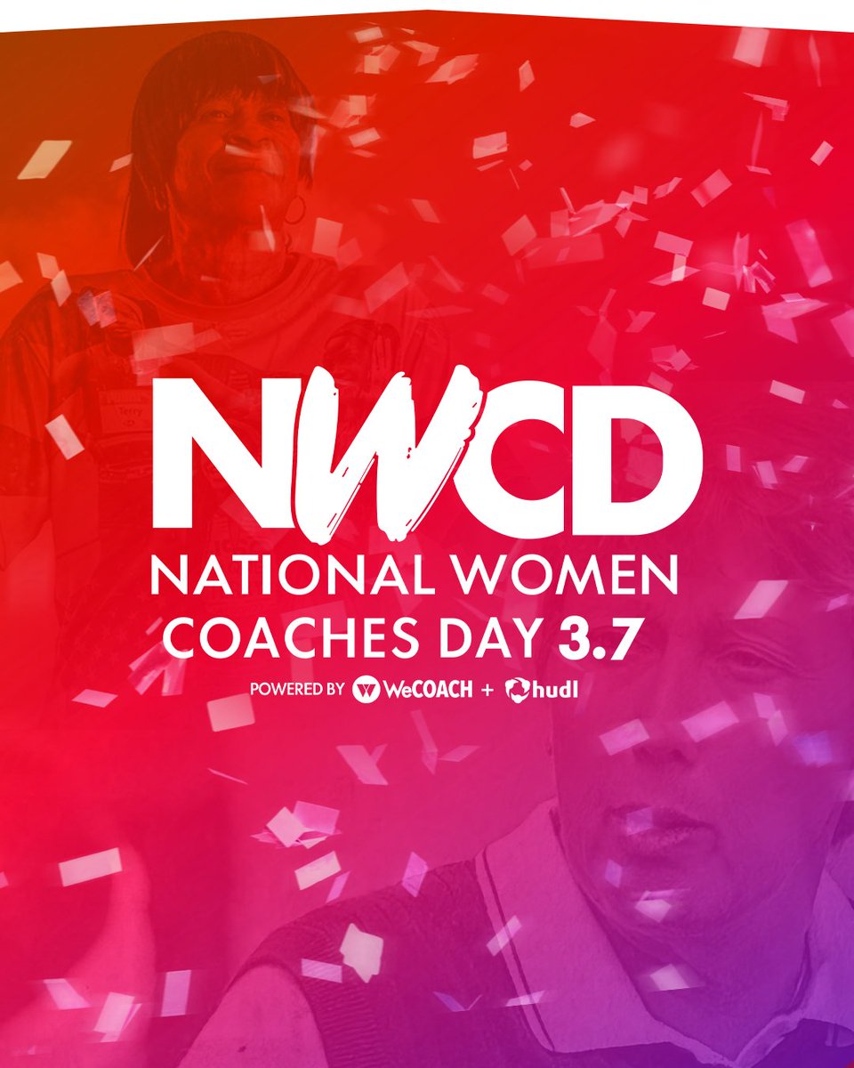 _WomenLeaders's tweet photo. Today we join @WeCOACH in celebrating the incredible women who coach across all sports and levels. Together let's honor their leadership and impact on #NationalWomenCoachesDay, March 7th! https://t.co/pAy8Y8H69l