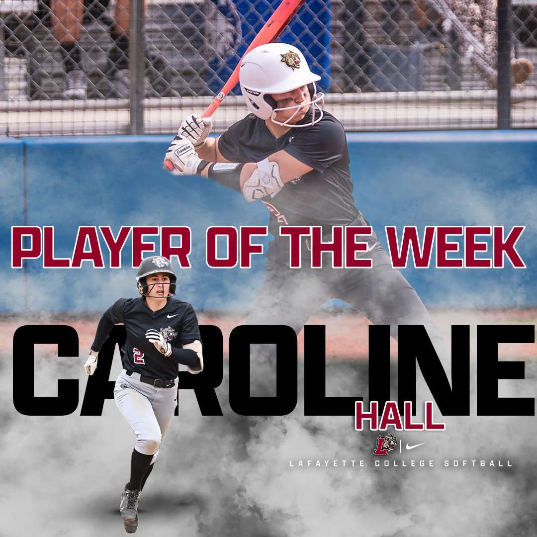 Lafayette_SB's tweet photo. Soph. shortstop @carolinehall_2 selected as the Patriot League Player of the Week 👏

📰 https://t.co/gEyQDQg6pu

#RollPards https://t.co/tZ4rchk4uk