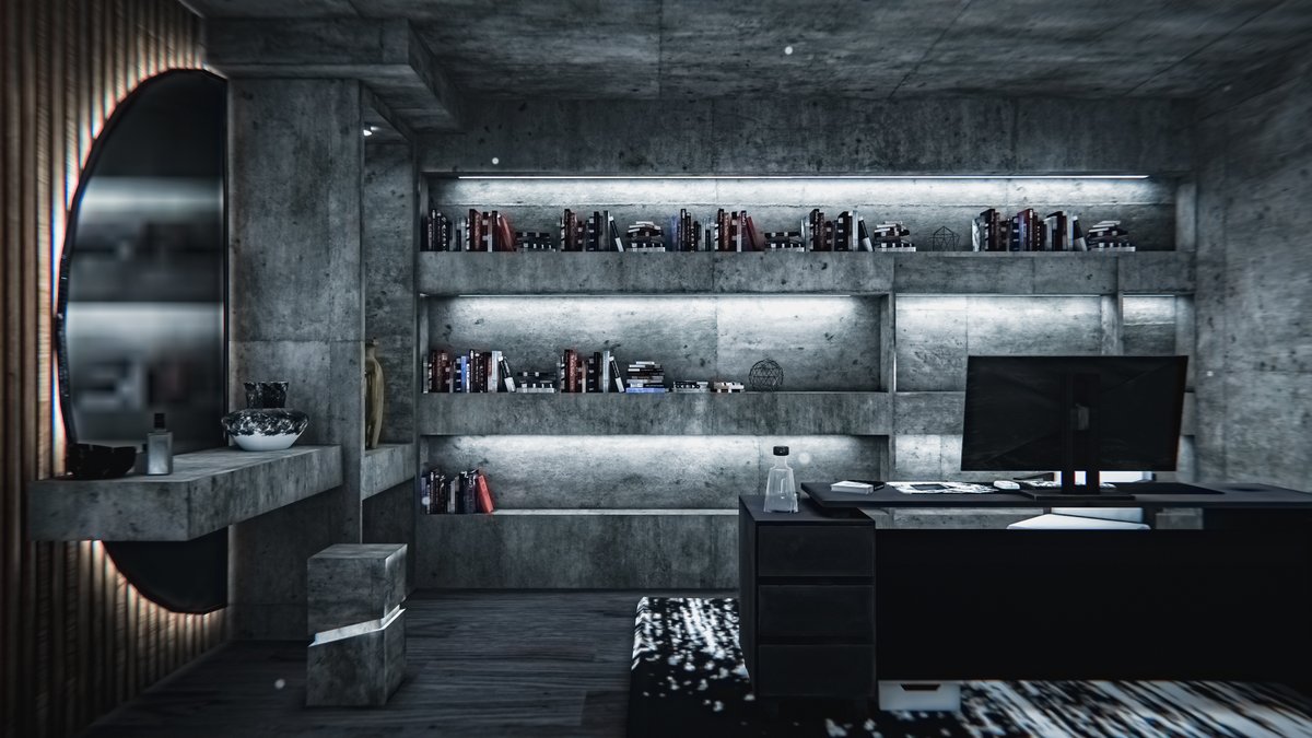 Neomance's tweet photo. A Concrete Home For Rest And Sleep
休息と睡眠のためのコンクリートの家

World : Limerence
Author : YamiGaAnta

World URL :
https://t.co/SGyzXb9sml

#VRChat_world紹介 #Neo写真 https://t.co/Bp8gWjspK3