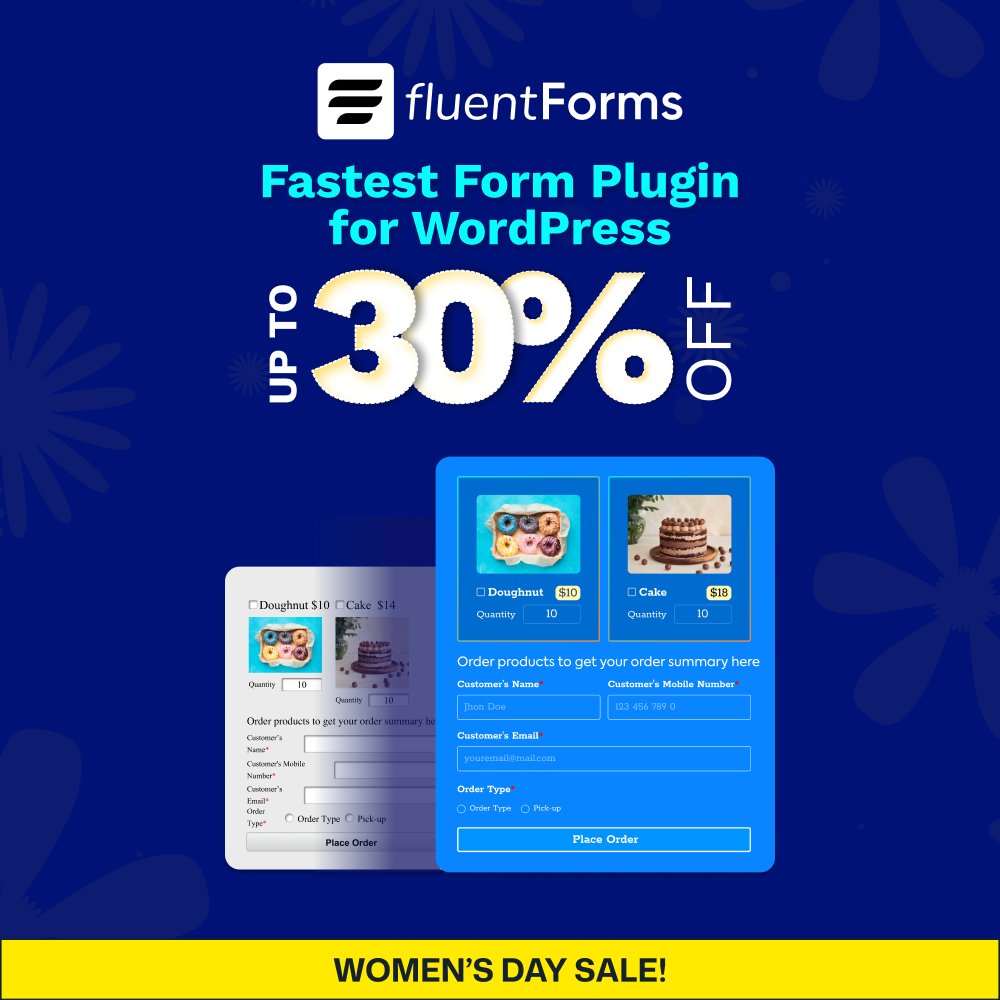 Fluent Forms tweet media