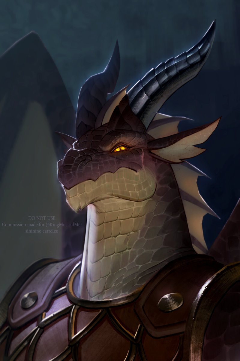 Portrait for @/KingMusicalMel 

#art #Dracthyr #warcraftart