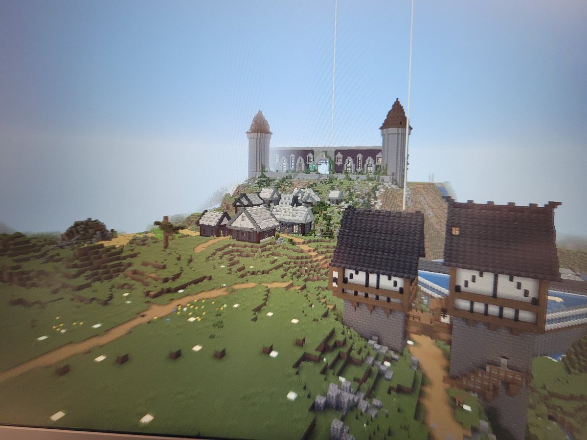 Landryj38's tweet photo. Finished the Gate House 
It’s the last stop before the mega base… and it turned out better than I planned.
Now it’s back to the BIG project tomorrow 
Mega base grind officially starts again 
#Minecraft #MinecraftBuild #MegaBase #SurvivalMinecraft #BuilderLife #GamingCommunity https://t.co/pSqMukXu1a