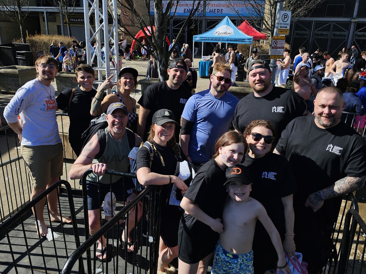 AChousingPD's tweet photo. This Saturday, ACHA Police and ACHA staff proudly took the Polar Plunge in support of Special Olympics! 🥶❄️   It was freezing, but supporting such an incredible cause makes it more than worth it.   We’re proud of our officers and staff who showed up, jumped in, and gave back. 💙 https://t.co/nOpUXMhJJE