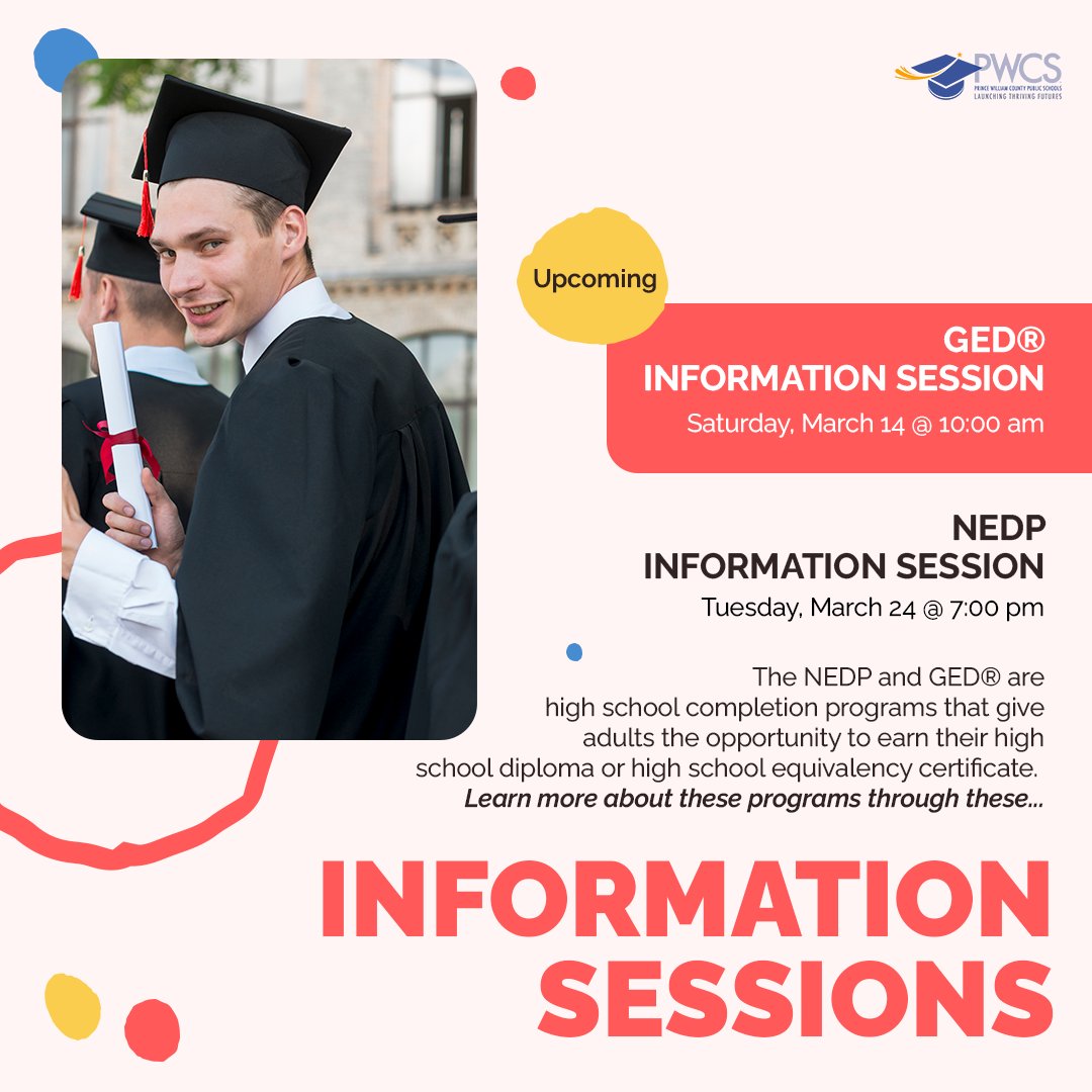 Adult Education, Prince William County Schools tweet media