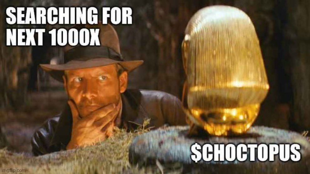 <a href="/cokiramirez/">Coki Ramírez</a> You want 1000x? Stop chasing rugs and grab something with 8 arms of conviction and chocolate-thick community strength.

$CHOCTOPUS zero fear, max flavor, long-term tentacles wrapped around the charts.

Ca: EVrGfAj99Xr1NjqqZv6E2msVKZVmhGaThHhcZXzrpump

Don’t just ape… embrace it.