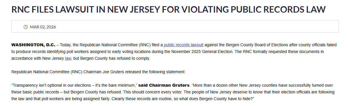 RNC Election Integrity tweet media