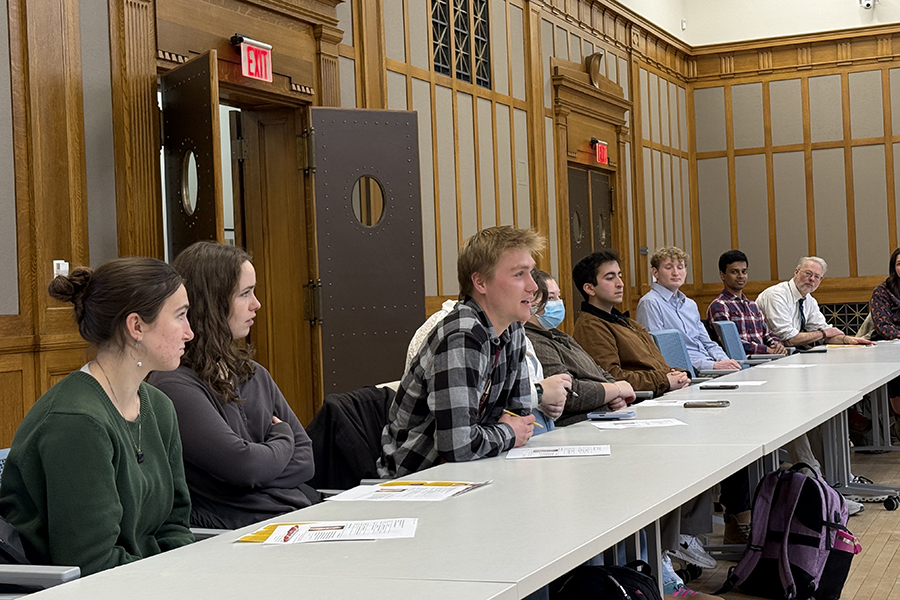 UWMadGNS's tweet photo. Check out this interesting article about the Spark learning community, led by Professor of Scandinavian Folklore, Folklore, and Religious Studies Tom Dubois, and their insightful trip to the Madison Municipal Center here: https://t.co/K7wjpIirXx https://t.co/aZaGxBWlpS