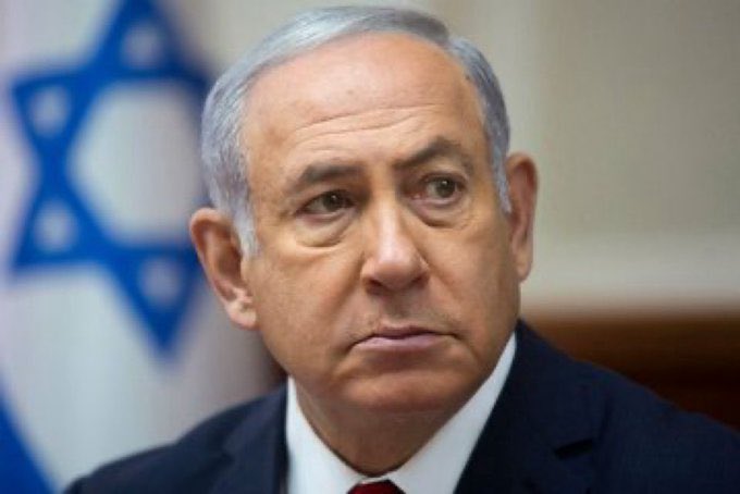 Palestinedaily1's tweet photo. Can we get 5000 people to reply " fuck Netanyahu"?

Yes or No? https://t.co/jGUkfg0woZ