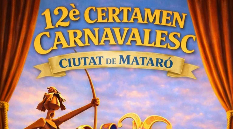 Torna l'enginy i el bon humor amb el 12è Certamen Carnavalesc Ciutat de Mataró. Ens visitaran les millors agrupacions de Catalunya, juntament amb alguna formació procedent de Cadis.
🗓️7/3
📍 Teatre Monumental
🕔 17.30 h
🎟️ ow.ly/sWcP50Yo0jT
Organitza: <a href="/citaflamenca/">Jean-Sébastien</a>