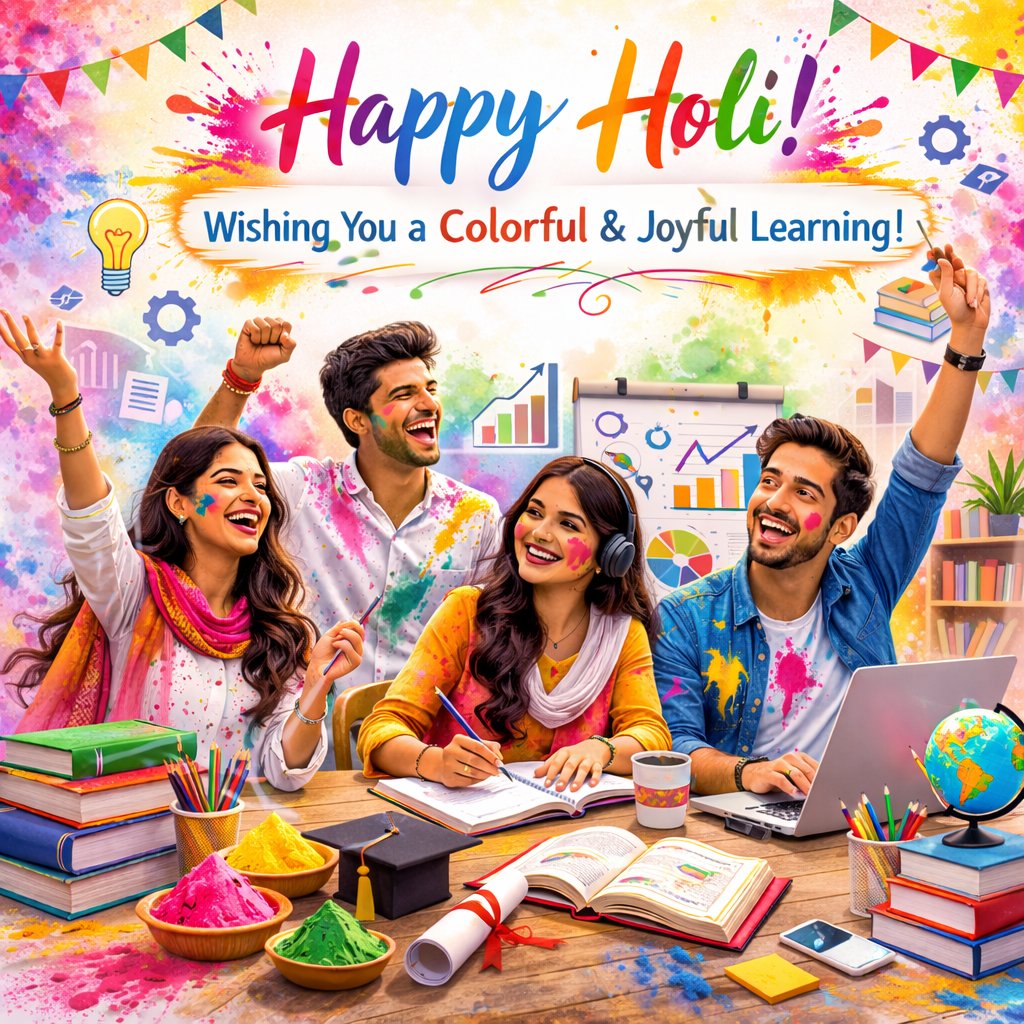 WORLDOFAGILE's tweet photo. World Of Agile Wishes Everyone A Happy Holi!

#HappyHoli #Holi2026 #FestivalOfColors #ColorfulHoli #WorldOfAgile https://t.co/ZszZ5cXldR