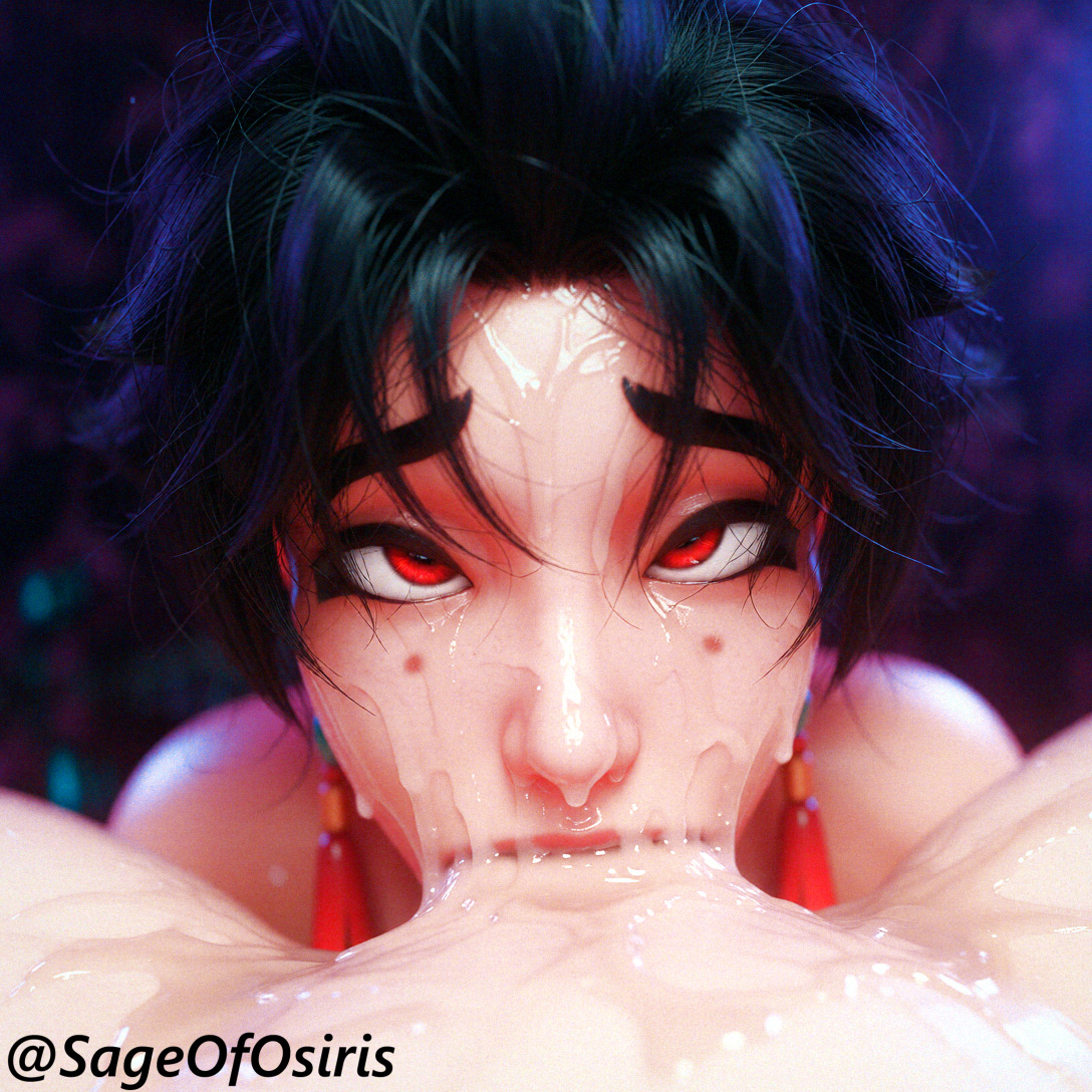 Sage_Of_Osiris's tweet photo. Messy messy Anran https://t.co/27uM2koZGn
