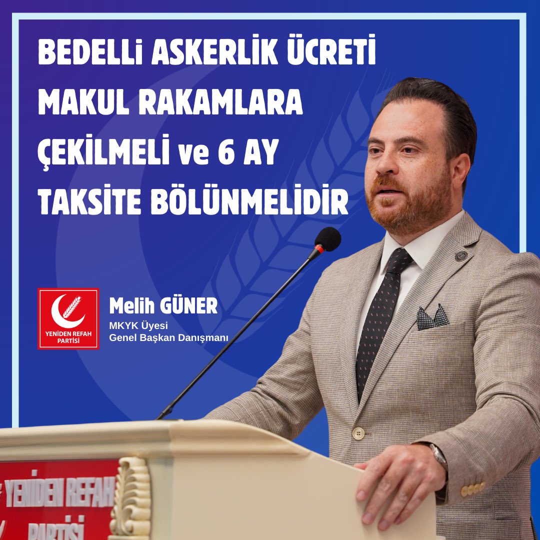 Bedelli Askerlik ücreti için verilen kanun teklifi 417 bin TL. 

Neredeyse Yarım Milyon .. 

 #KislasizBedelliAskerlik