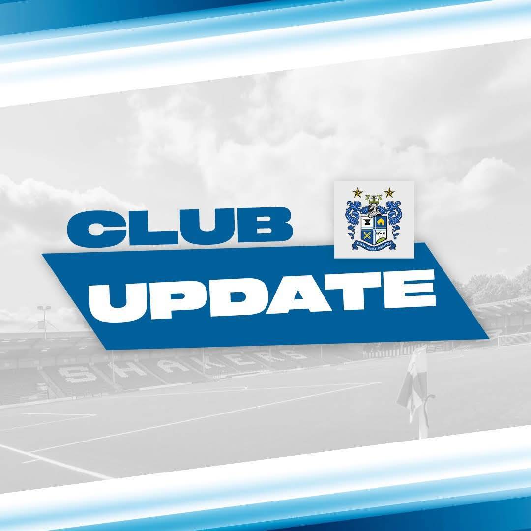 Bury Football Club tweet media