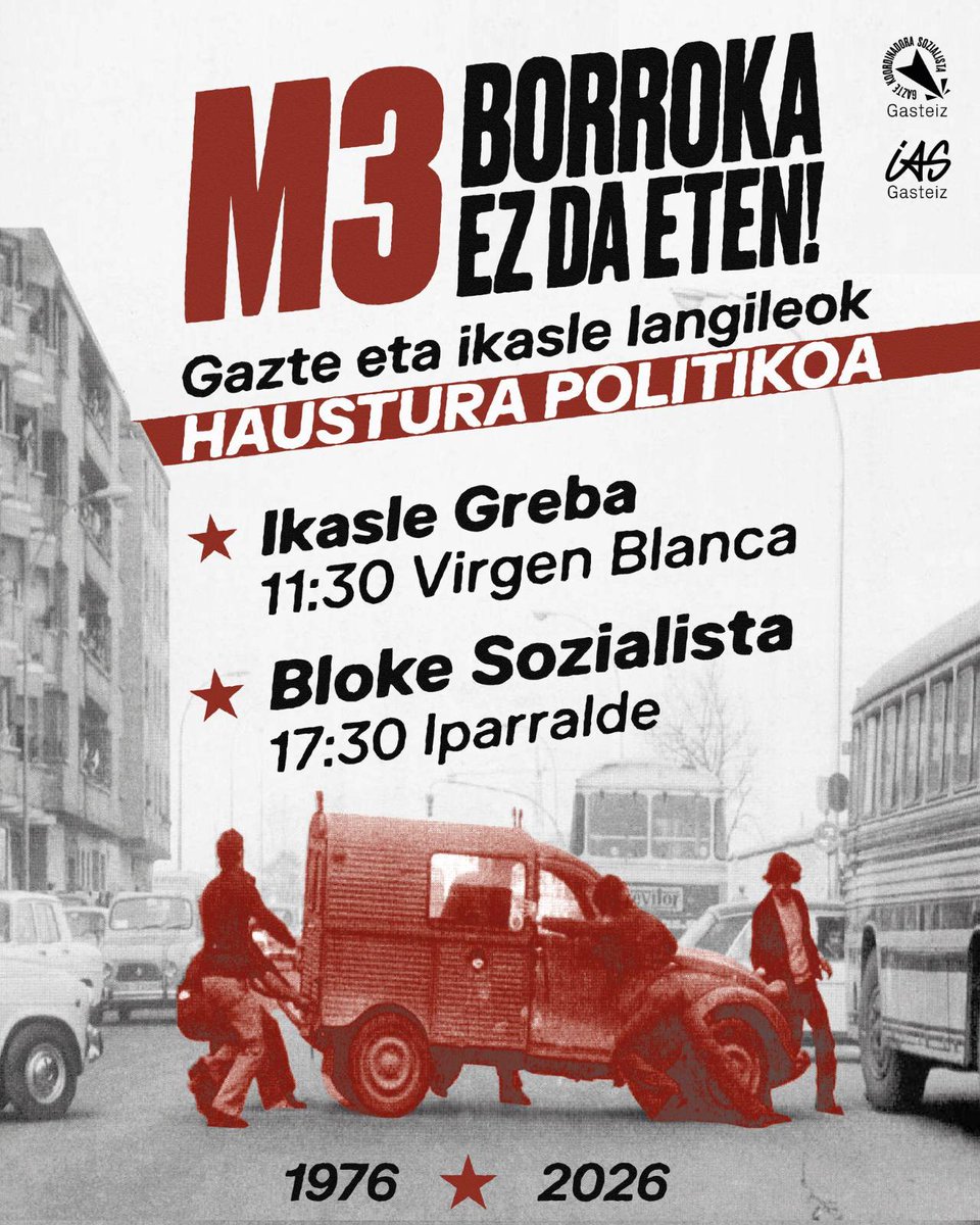 Euskal Herriko Kontseilu Sozialista tweet media