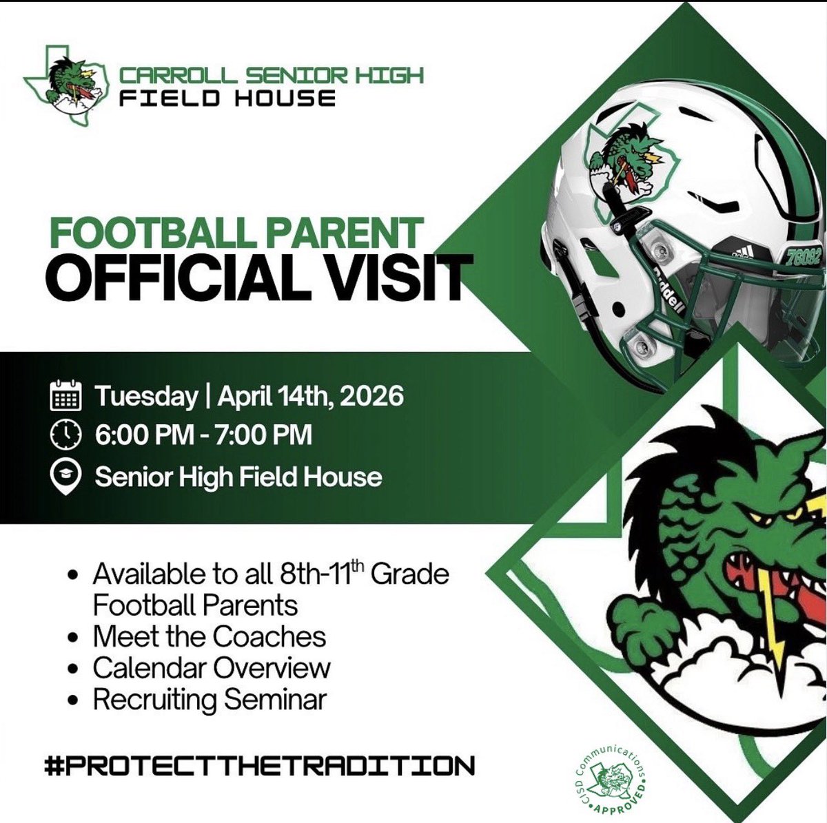 Southlake Carroll High School FB Recruiting tweet media