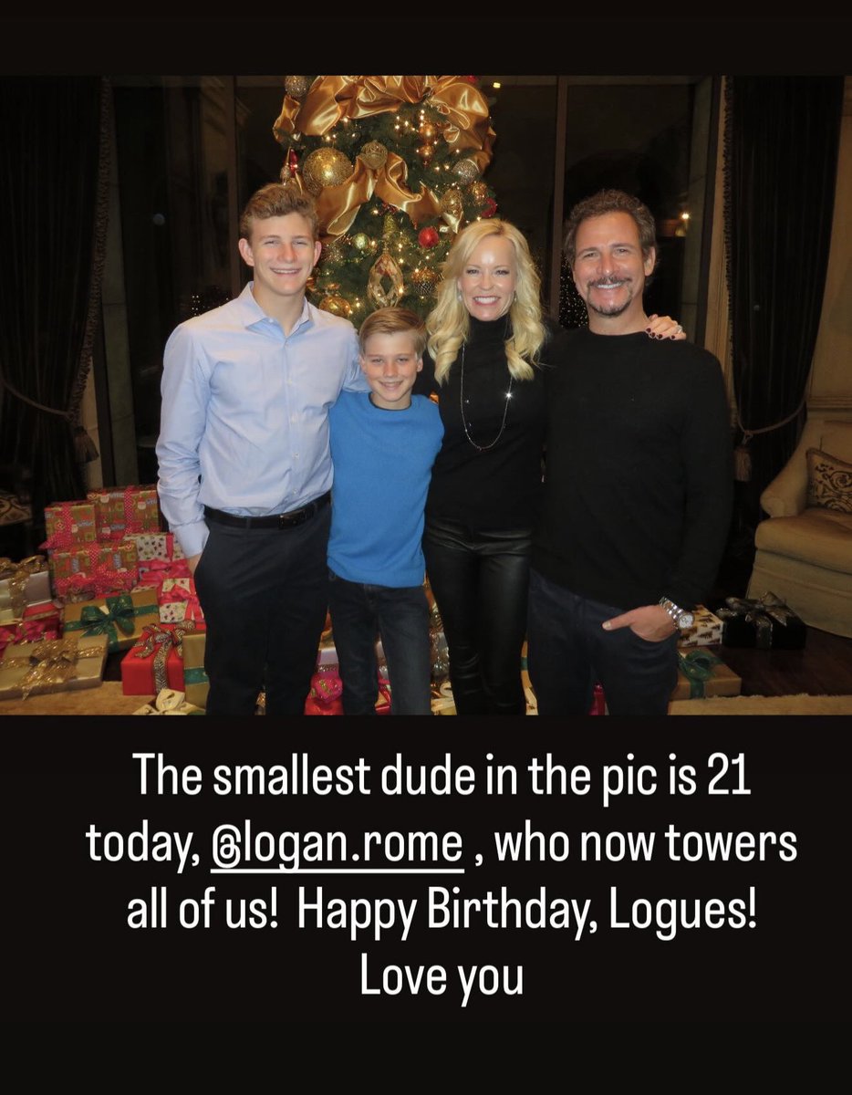 SmileyYYC's tweet photo. @jimrome Happy 21st Birthday to Logan Rome! ๐๐ธ๐
Two things I hope to hear on the show: a live FaceTime with the birthday boy and a story time with Jim Rome about Janetโs famous leather pants! #TourStop #JimRomeonX @Producer_Tom https://t.co/J1dhlZlaNh