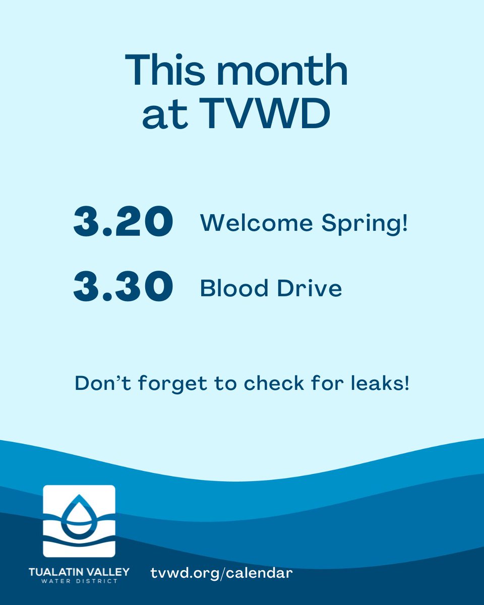 Tualatin Valley Water District tweet media