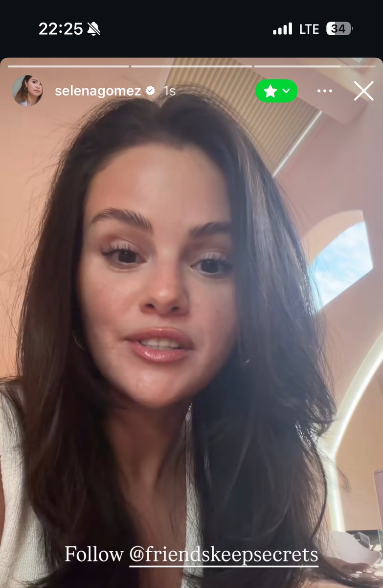 Lan selena beni yakın arkadaşlara almış obaaaaaa