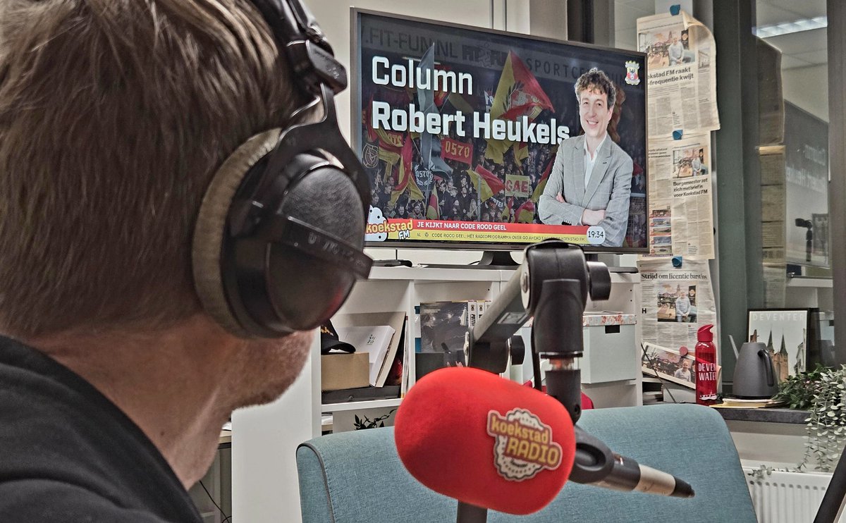 Prachtige uitzending weer van Code Rood Geel met mooie verhalen van supporter en vrijwilliger Sander van der Kous. Straks uiteraard weer terug te bekijken via YouTube <a href="/Koekstadfm/">Koekstad FM</a>