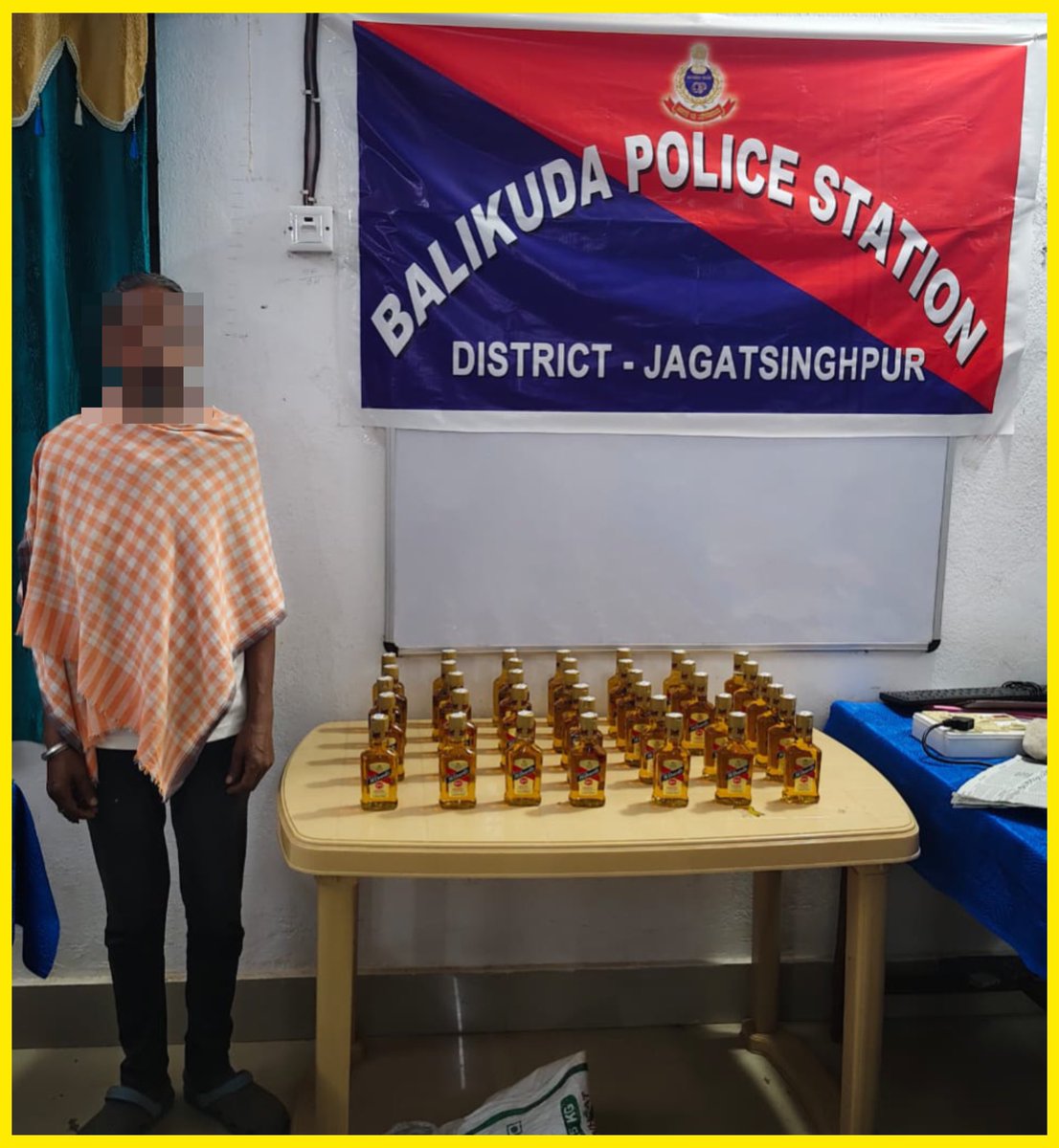 jspurpolice's tweet image. Balikuda Police Station

During evening patrolling, one excise case was detected and 6.8 litres of foreign liquor were seized. One accused person, Bata Sethi of Gaithipur, has been apprehended in connection with the case.

#JagatsinghpurPolice #ExciseRaid #PoliceAction