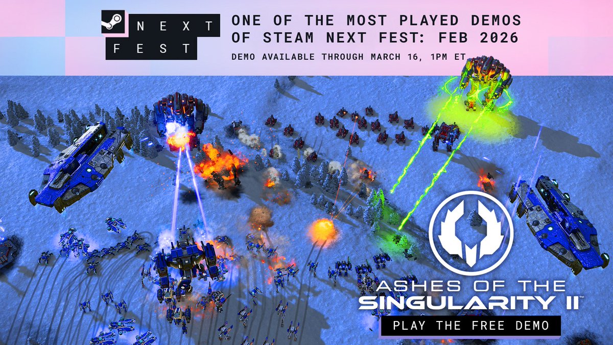Ashes of the Singularity tweet media