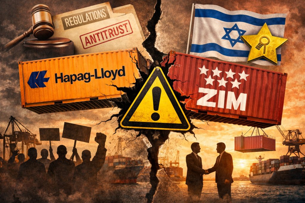 container_news's tweet image. #Readers #Speak: What could #derail the #Hapag-#Lloyd–#ZIM #merger?

container-news.com/readers-speak-…